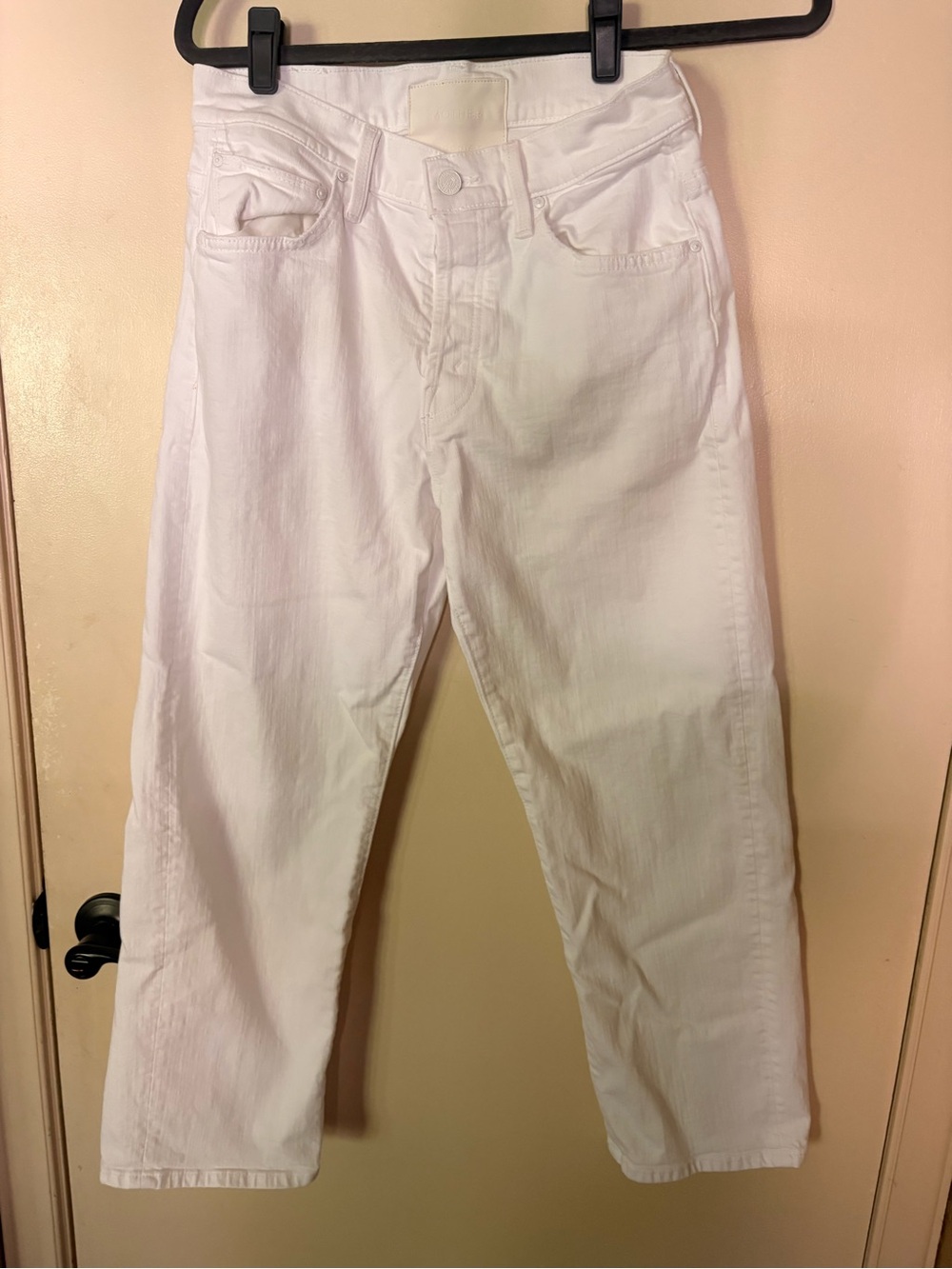 MOTHER SUPERIOR Denim The Ditcher Crop, size 25 - Picture 2 of 15